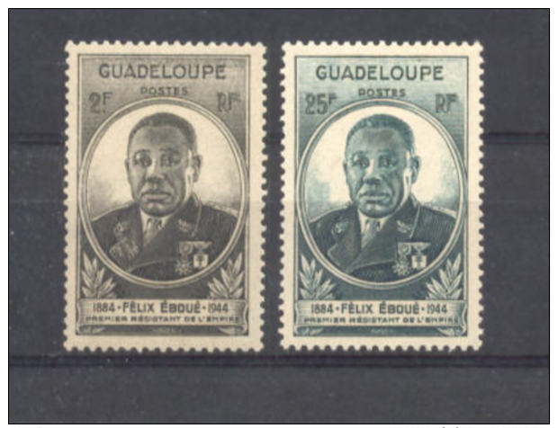 GUADELOUPE -  N° 176 Et 177 Neufs ** Sans Charnière - MNH - Luftpost