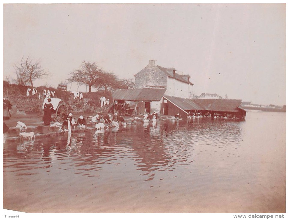 ¤¤  -  VANNES   -  Cliché Du Lavoir De L'Etang Au Duc  -  Laveuses , Lavendières  -  Voir Description  -  ¤¤ - Vannes