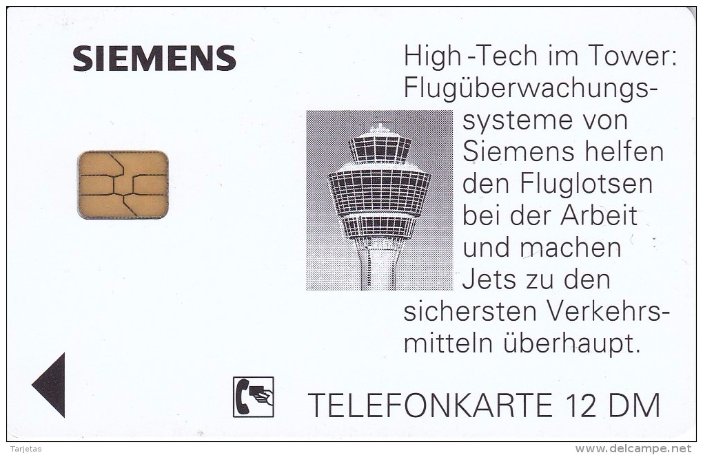 TARJETA DE ALEMANIA DE UNA TORRE DE TELECOMUNICACIONES  (SIEMENS) OSO DE PELUCHE - Astronomy