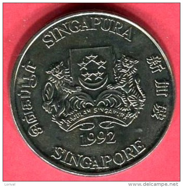 10 DOLLARS   1992 ( KM 92)  TTB+ 20 - Singapour