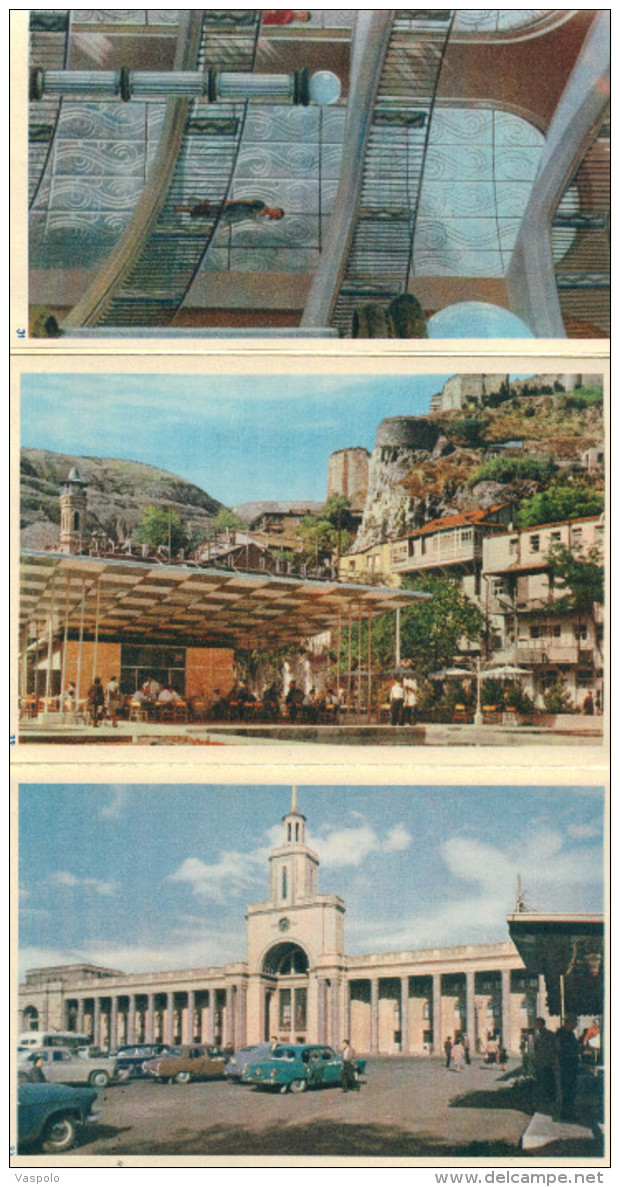 GEORGIA REPUBLIC TIBILISI 1950s ORIGINAL BOOKLET 33 VIEWS - Georgia