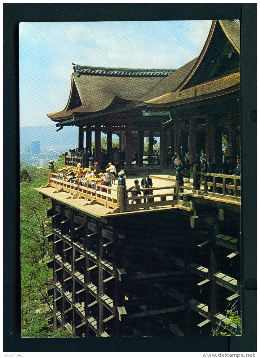 JAPAN  -  Kyoto  Kiyomizu Temple  Used Postcard As Scans - Kyoto