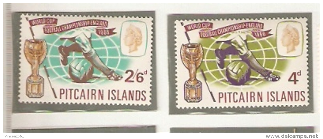 ENGLAND 1966 RIMET WORLD CUP PITCAIRN ISLANDS - 1966 – Inghilterra