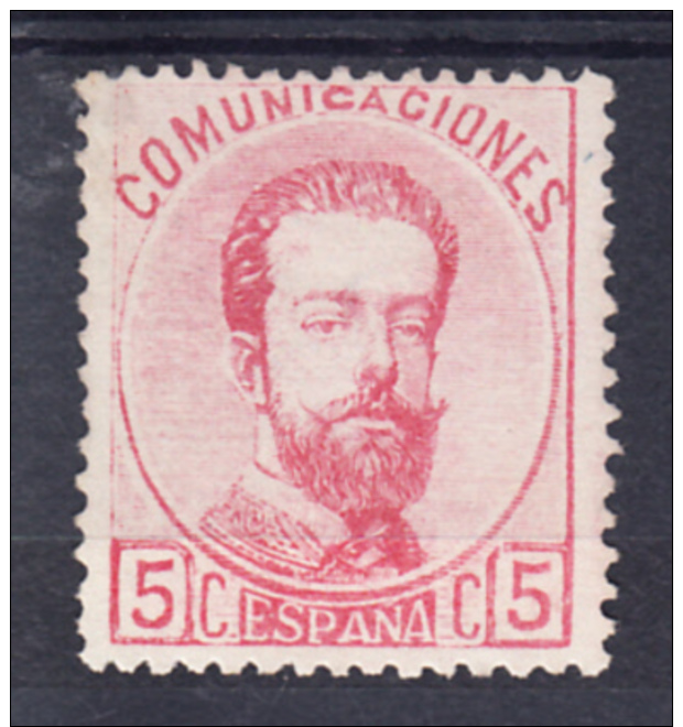 ESPAÑA 1872.AMADEO 1º .EDIFIL Nº 118. 5 CENT.ROSA. NUEVO  SIN GOMA  .SES915 - Nuevos