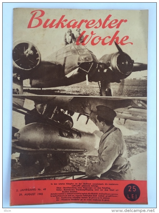 Magazine / Newspapers NO000024 - Bukarester Woche #49 Deutschland (Germany) Reich 1943-08-29 - Other & Unclassified
