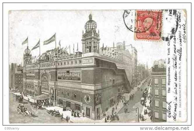 CPA ETATS UNIS USA NEW-YORK CITY THE HIPPODROME - Stadia & Sportstructuren