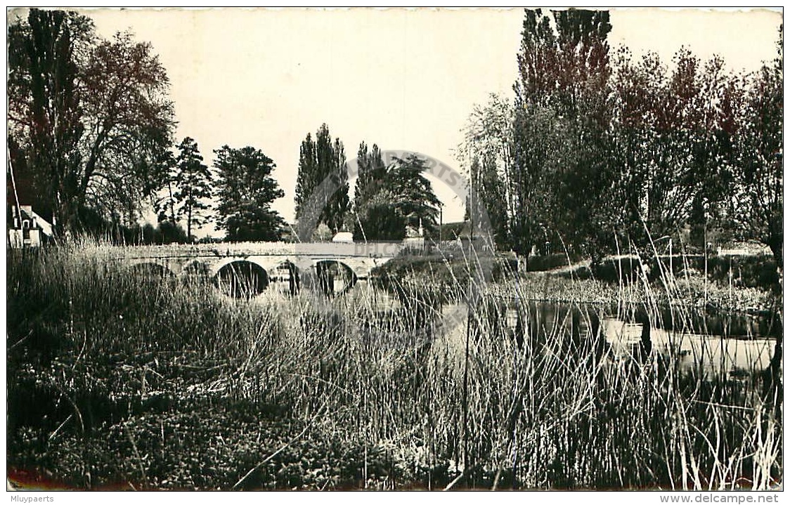 /! 1630 - CPA - 37 - Rigny-Ussé : Le Pont Du Moulin Sur L'Indre - Autres & Non Classés