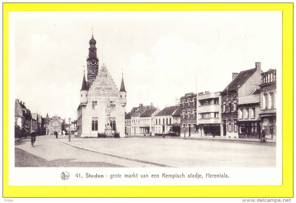 * Herentals - Hérenthals (Antwerpen - Anvers) * (Nels, Nr 41) Grote Markt, Grand'Place, Kempen, Rare, Old, CPA - Herentals