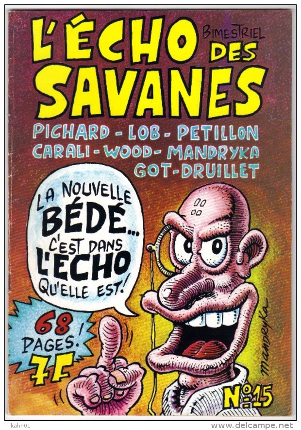 L´ECHO DES SAVANES N° 15 - L'Echo Des Savanes