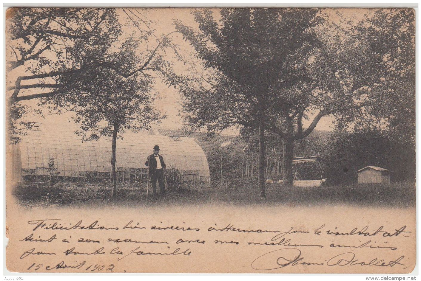 26618g  AGRICULTURE - SERRES - Hannut - 1902 - Hannut