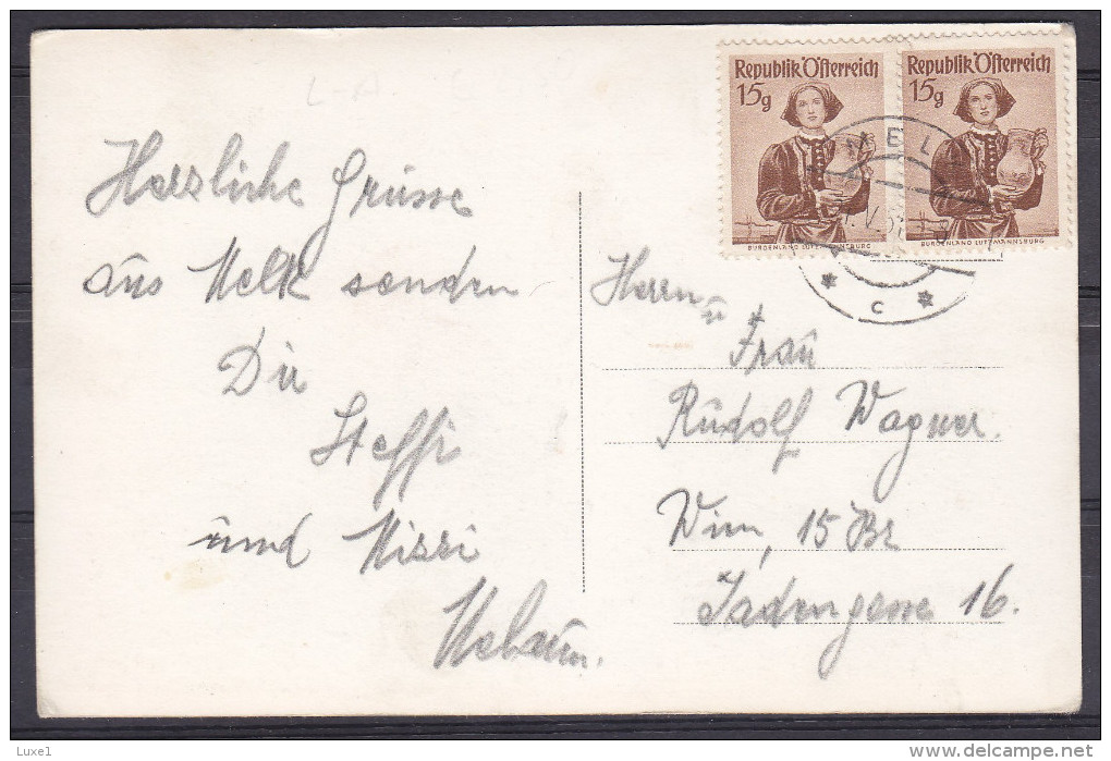 AUSTRA , STIFT MELK,  OLD  POSTCARD - Melk