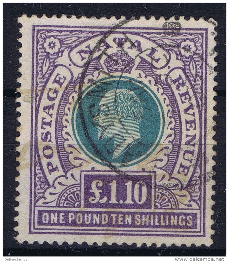 Natal  1902 SG 143  Used Mi 74 - Natal (1857-1909)