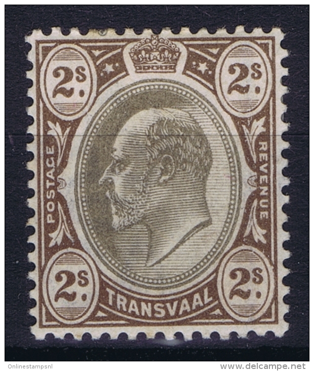 Transvaal :  SG 252  Mi 111 1902 MH/* Falz/ Charniere - Transvaal (1870-1909)