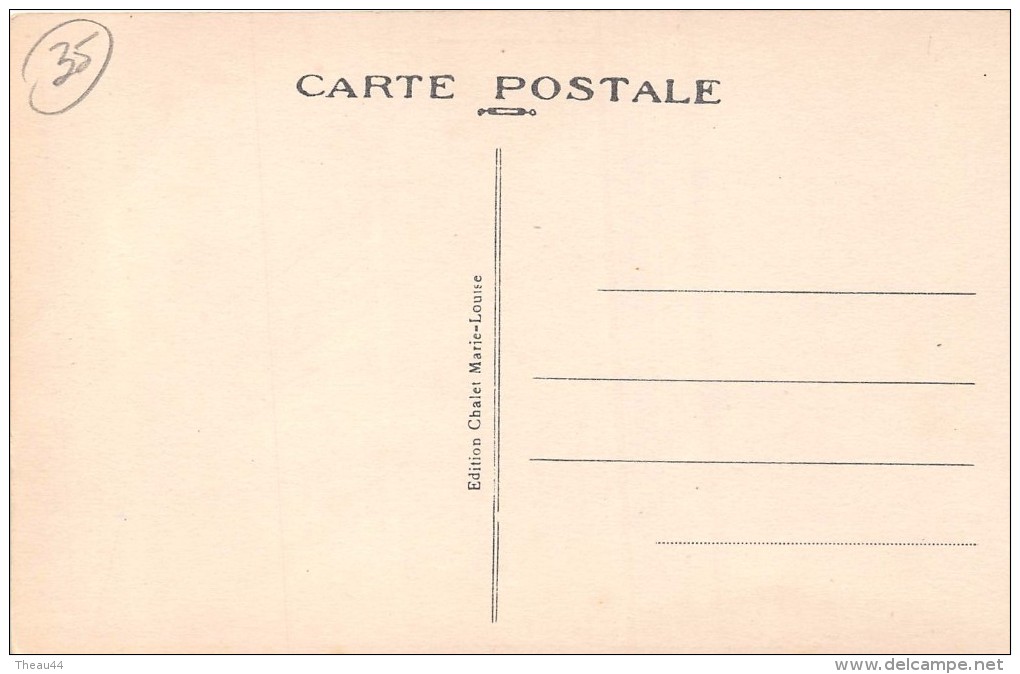 ¤¤  -  10  -  CANCALE  -  Pointe De Grouin  -  Chalet Marie-Louise Et Le Chateau De Barbe Brulée   -  ¤¤ - Cancale