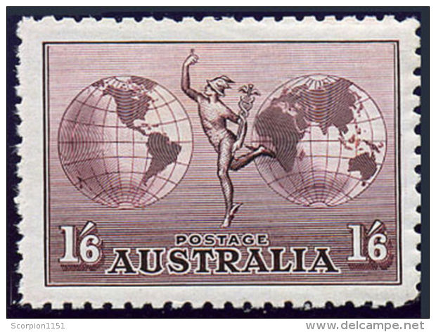 AUSTRALIA 1934 - Air Stamp No Wmk Perf. 11 - MNH** - Mint Stamps