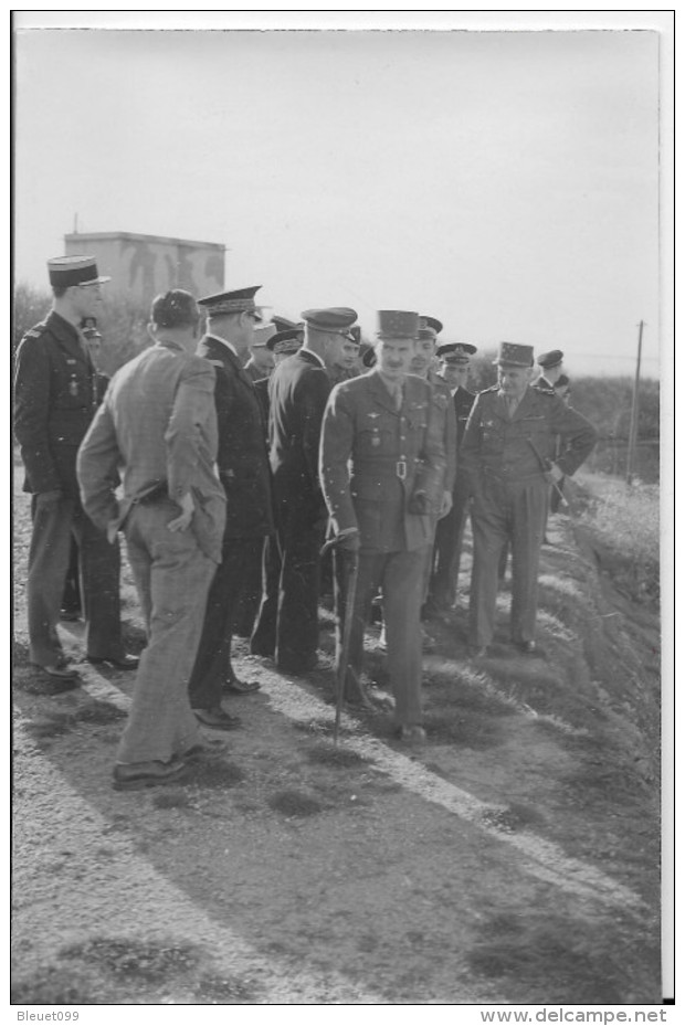 Général Leclerc  - Alger - Algérie -  (archives Colonel Perrotte) - Guerre - Militaire - Photo - Guerre, Militaire