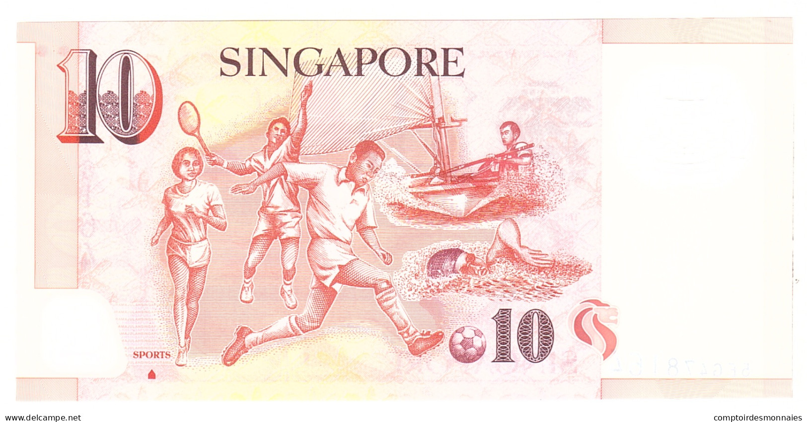 Billet, Singapour, 10 Dollars, 2013, Undated, KM:48b, NEUF - Singapour