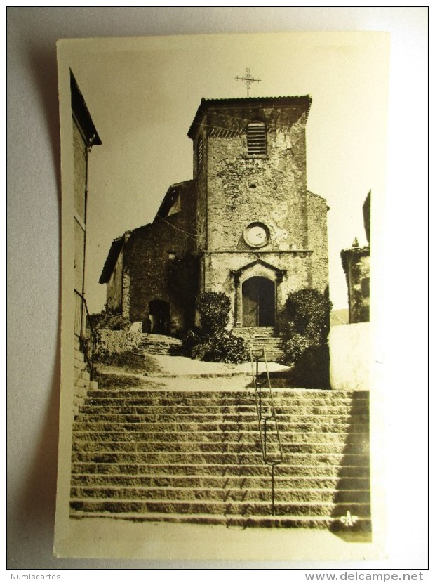 Carte Postale Biriatou Frontière D'Espagne L'Eglise (Tampon Frontiere Franco-Espagnole Béhobie Traité Des Pyrénées 1959) - Biriatou