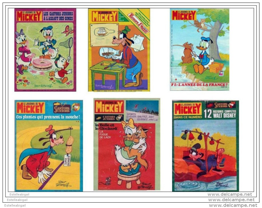 Le Journal De Mickey N° 1311-1274-1305-1255ter-1359-1271- - Journal De Mickey