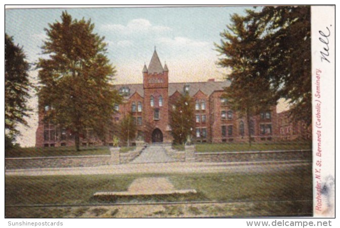 St Bernards Catholic Seminary Rochester New York 1906 - Rochester