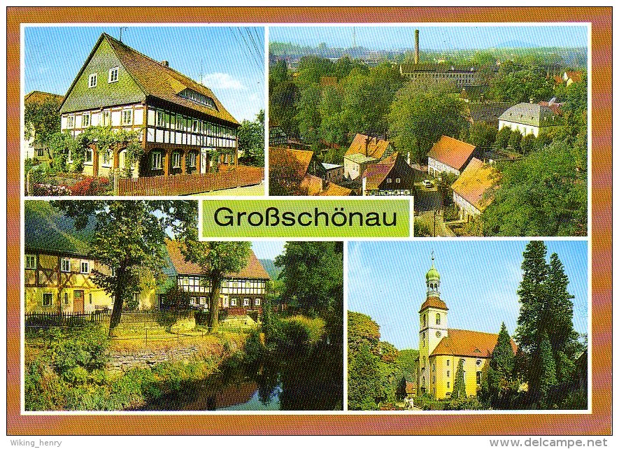 Großschönau - Mehrbildkarte 1 - Grossschoenau (Sachsen)