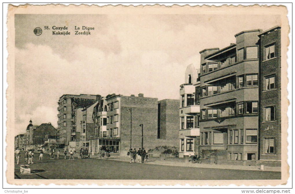 Koksijde, Coxyde Bains, Zeelaan, Avenue De La Mer (pk27770) - Koksijde