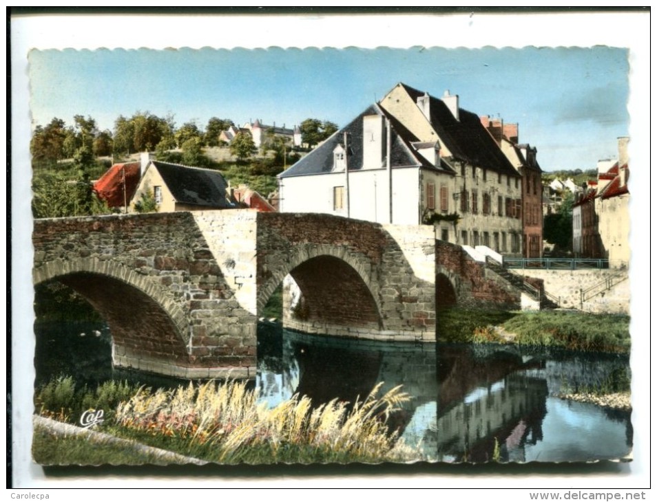 CP   CHAMBON SUR VOUEIZE (23) LE VIEUX PONT - Chambon Sur Voueize