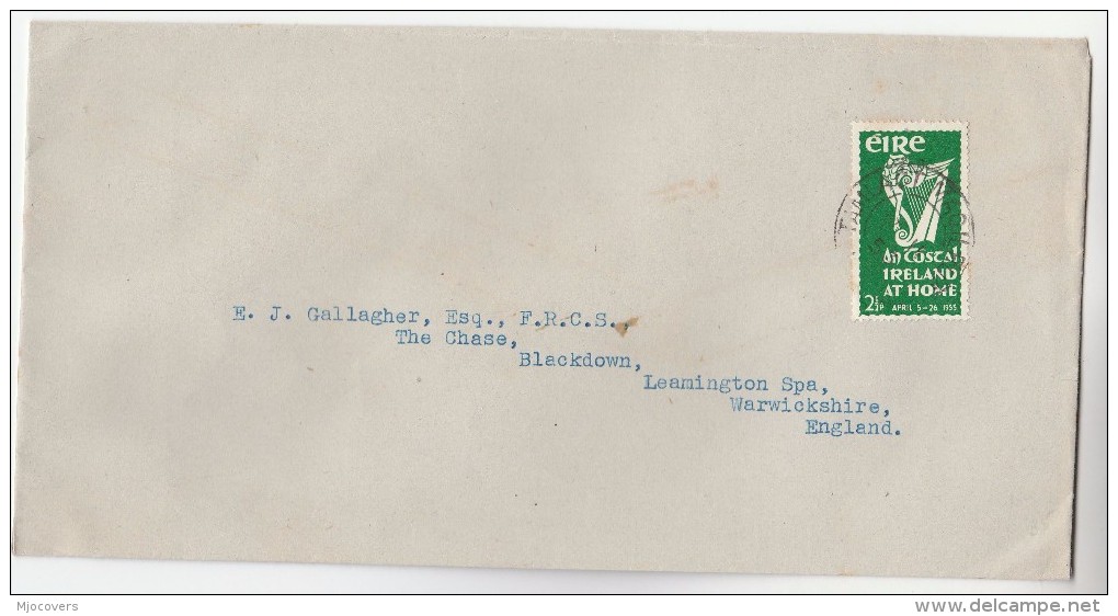 1953 Tallaght  IRELAND Harp  Stamps COVER  To GB - Covers & Documents