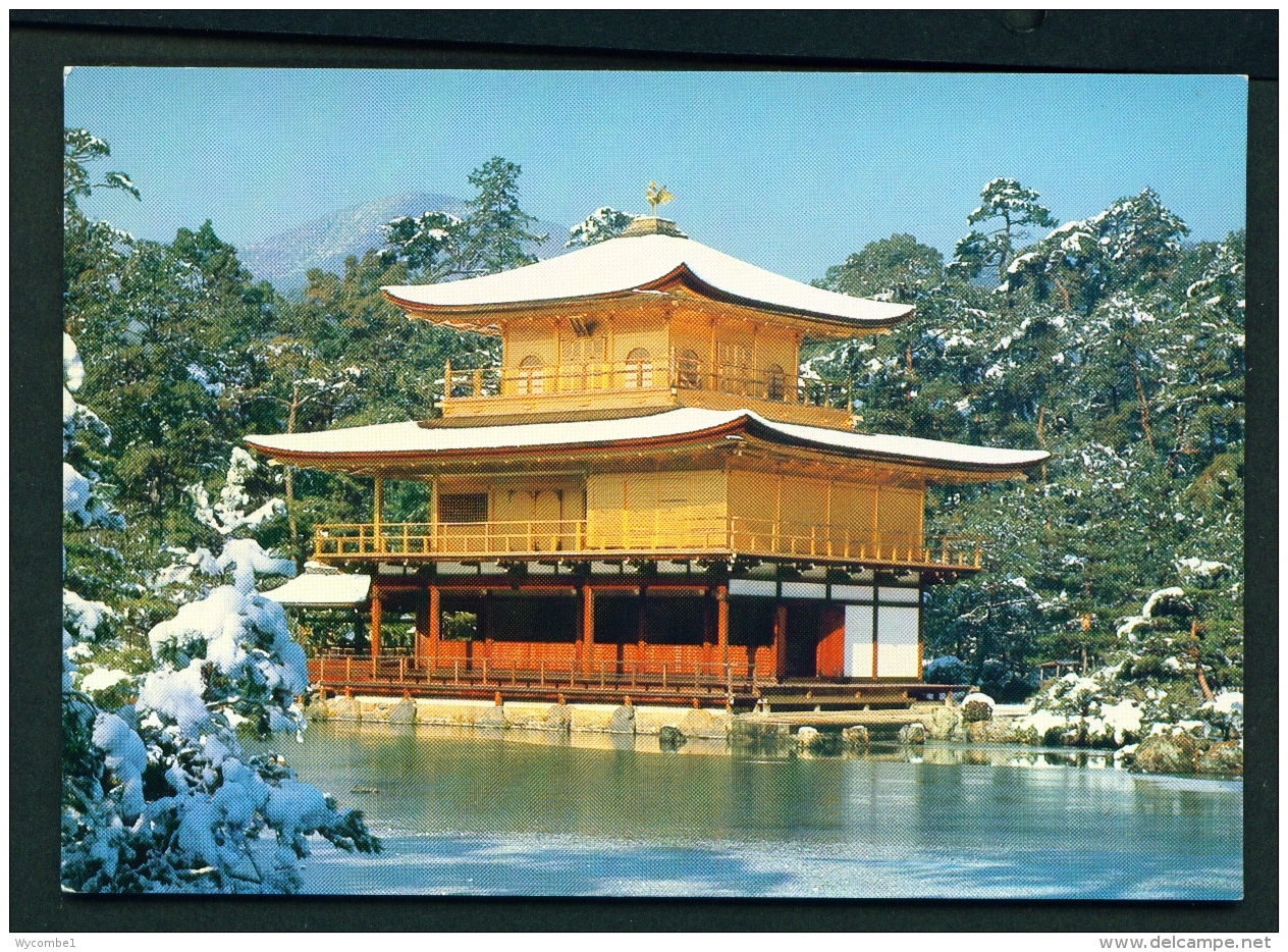 JAPAN  -  Kyoto  Temple Of The Golden Pavilion  Unused Postcard - Kyoto