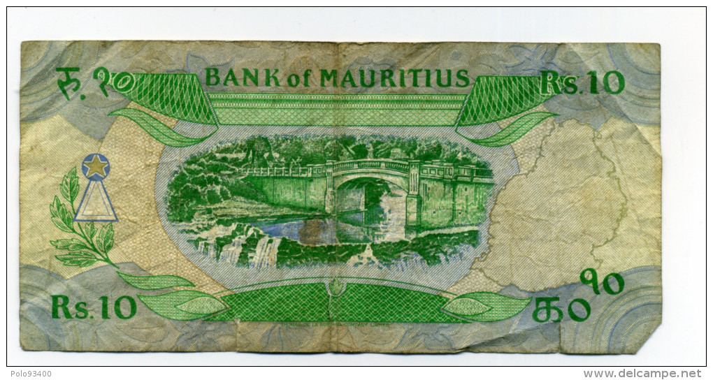 10 RUPEES - Maurice