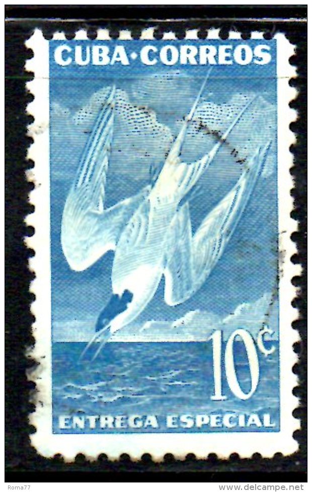 Y1057 - CUBA 1953 , Espresso N. 17 Usato - Express Delivery Stamps