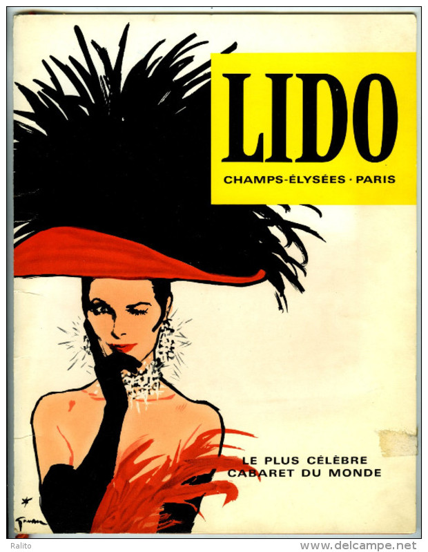 Programme LIDO 1964 Paris Cabaret Music-hall - Collections