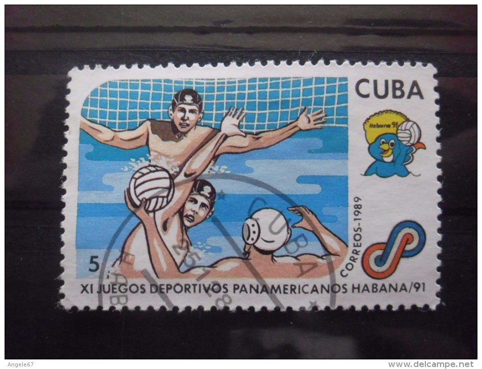 Cuba N°2992 WATER-POLO Oblitéré - Wasserball