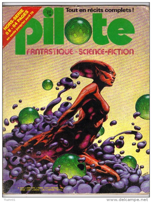 PILOTE H-S N° 44-BIS " FANTASTIQUE SCIENCE-FICTION " DE 1978 - Pilote