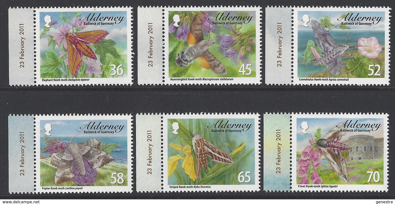 Alderney 2011 - Flowers Of The Bailwick ** (mnh) - Alderney