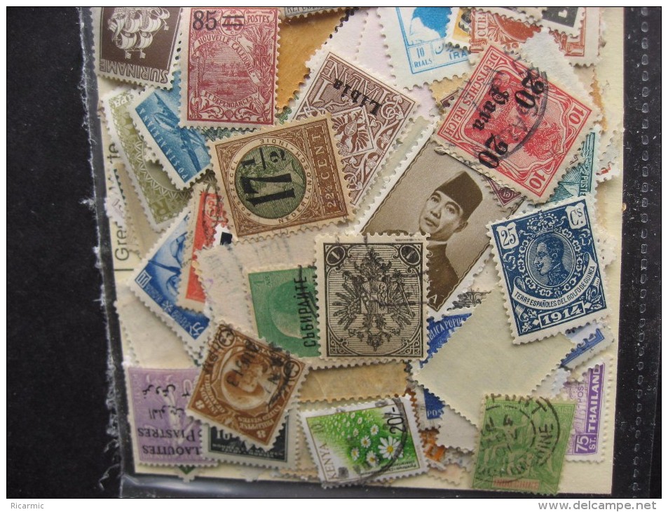 Worldwide Gambler Mixture (duplicates, Mixed Condition) Of 500 Interesting Old Stuff Lurks, Check Them Out! - Lots & Kiloware (mixtures) - Max. 999 Stamps