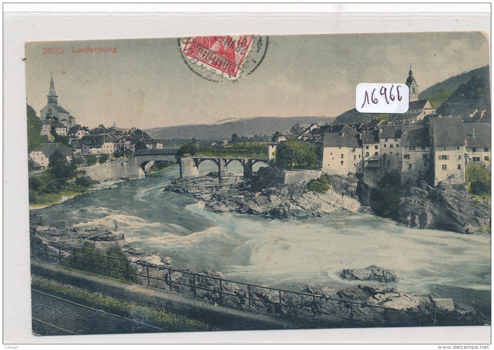 CPA - 16966- Suisse - Laufenburg - Vue Générale ( 2scans) - Laufenburg 