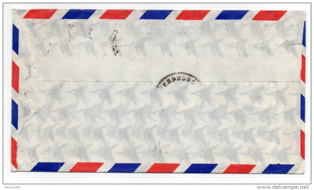 TRINITE ET TOBAGO---Lettre De CUREPE   PO Pour Clermont-Ferrand-63  France --timbres -cachets - Trinidad En Tobago (1962-...)