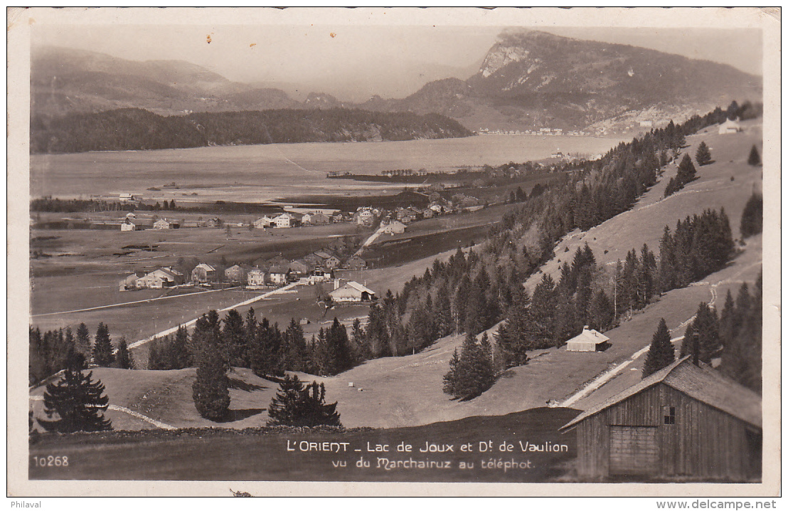 L'Orient - Lac De Joux Et La Dent De Vaulion - Vaulion