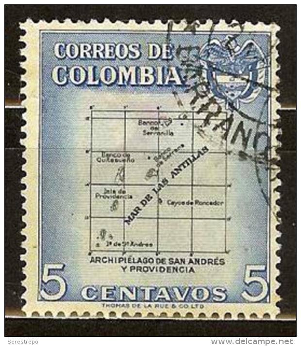 COLOMBIA 1956.03.05 [839-1] Departamentos De Colombia - Colombia