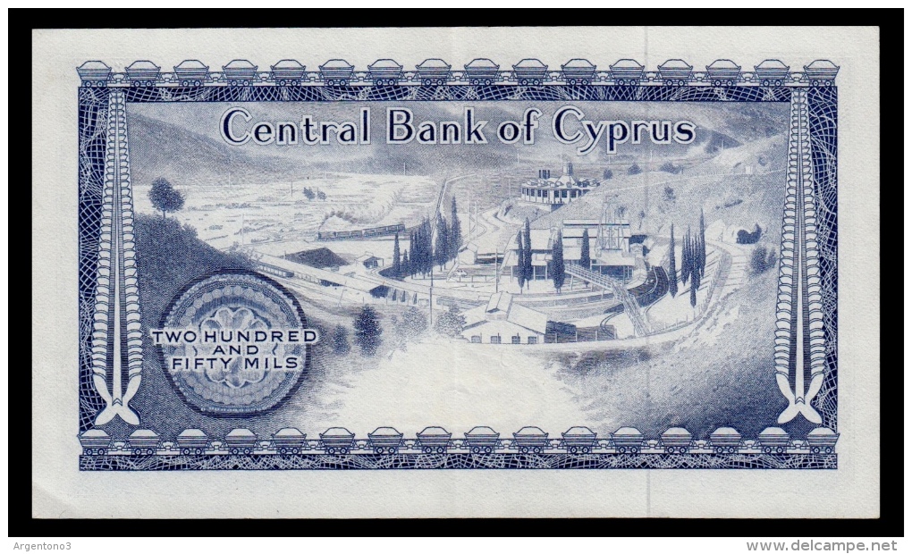 Cyprus 250 Mils 1979 XF+ - Cyprus