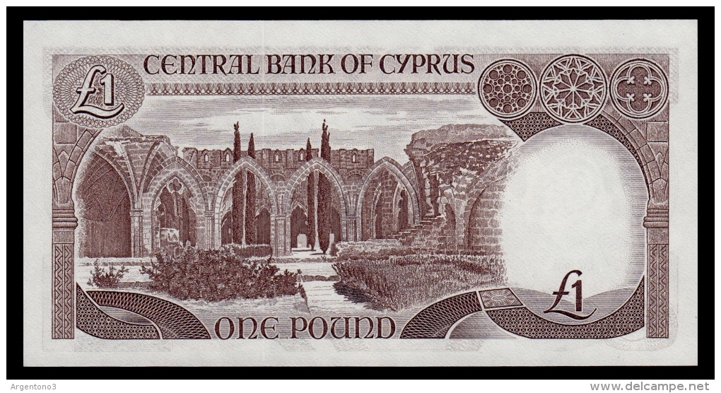Cyprus 1 Pound 1985 UNC - Zypern