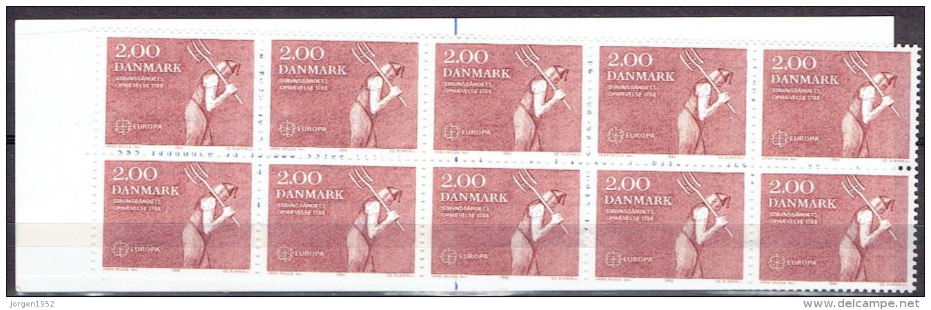 DENMARK # FROM 03..06.1982  NUMBER: S29 - Carnets