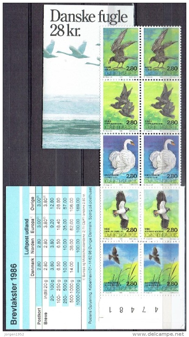 DENMARK # FROM 19..06.1986  NUMBER: S41 - Carnets