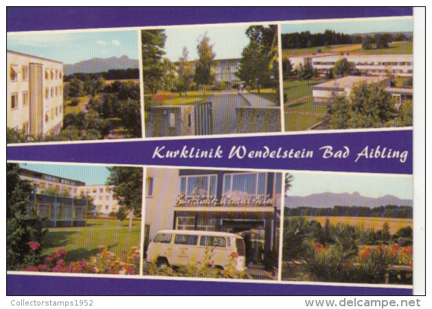 40669- BAD AIBLING- SPA TOWN, HOTEL, SANATORIUM, LANDSCAPES - Bad Aibling