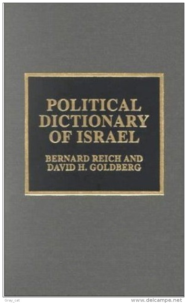 Political Dictionary Of Israel By David H. Goldberg (ISBN 9780810837782) - Wörterbücher