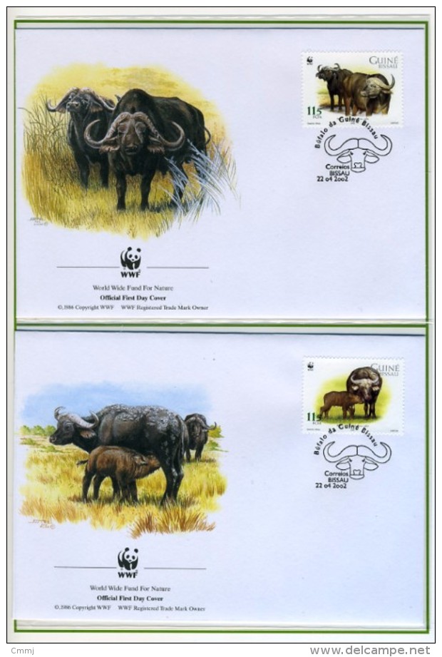 2002 - GUINEA BISSAU - Mi. Nr. 209/2012 - OFFICIAL FDC - (CAT 2016.1 WWF) - Guinea-Bissau