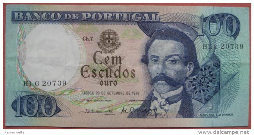100 Escudos 1978 (WPM 169b) - Portugal