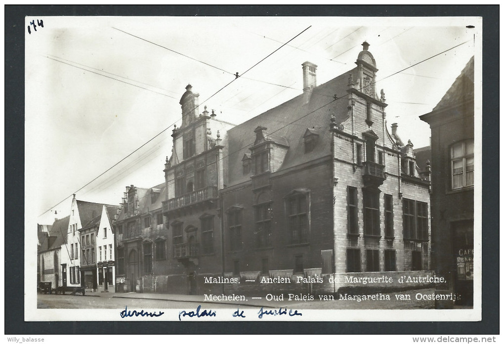 CPA - Photo Carte - Foto Kaart - MALINES - MECHELEN - Ancien Palais De Marguerite D'Autriche - Oud Paleis - LITS   // - Eeklo