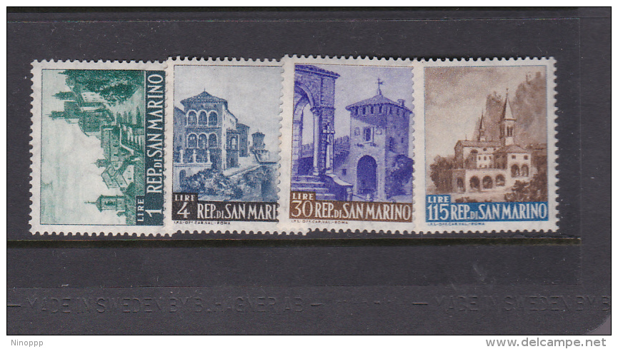 San Marino 1961 Views MNH - Unused Stamps